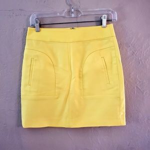 Yellow Banana Republic Skirt